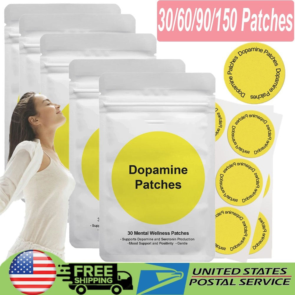 30~150 Patches Dopamine Patches Mood Support and Positivity Mental Wellness TL