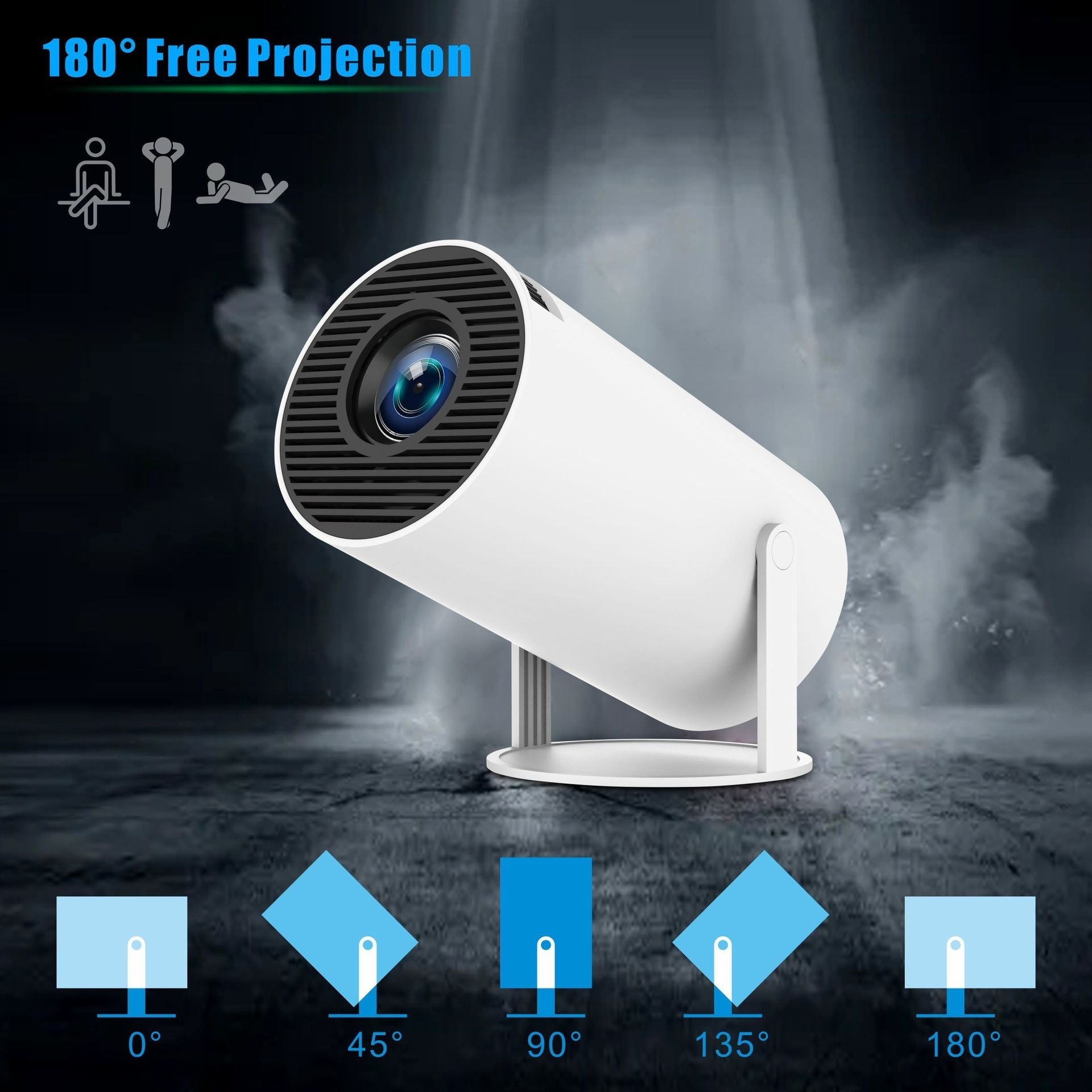 CinematicPro - Portable Home Theater Projector HY300 Pro - Bellezza VitaShop