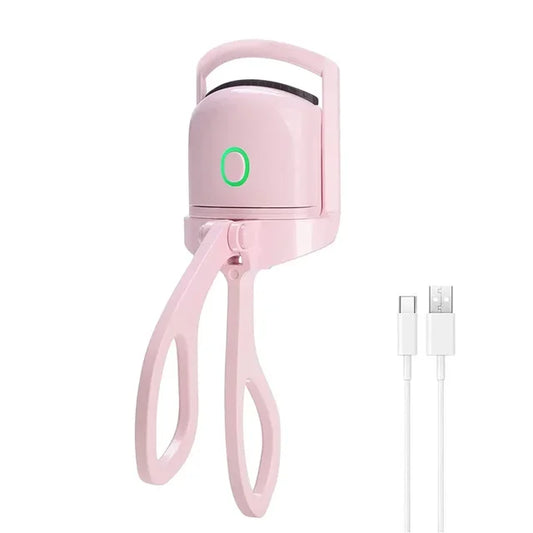 Electric Eyelash Curler USB Charging Model Fast Heating Portable Eye Lash Perm Shaping and Lasting Curling Thermal Eyelash Clip - Bellezza VitaShop