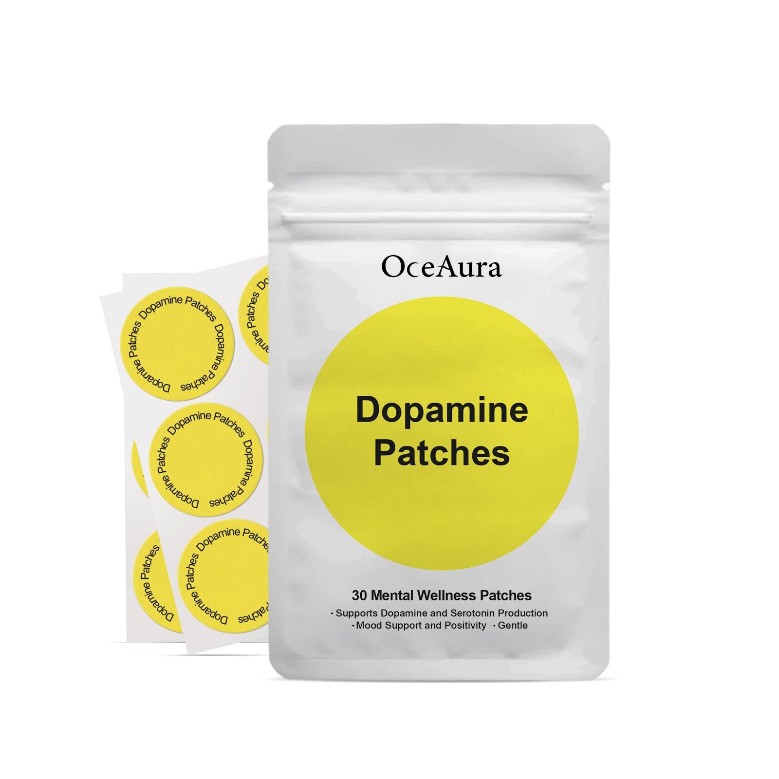 30~150 Patches Dopamine Patches Mood Support and Positivity Mental Wellness TL